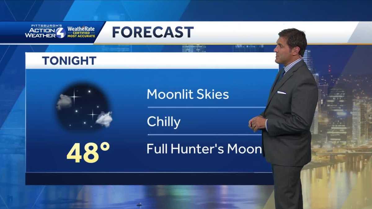 Pittsburgh Weather: Warm and Sunny; Rain Returns Thursday