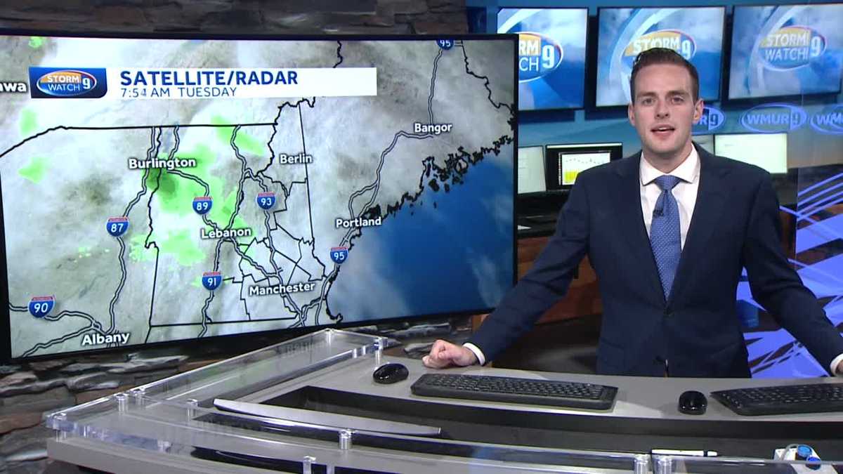 Watch: Rain moves in Tuesday evening