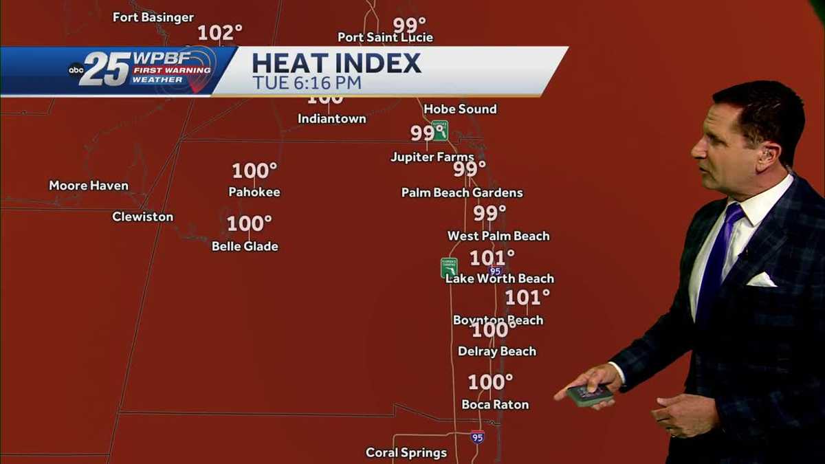 Even hotter tomorrow