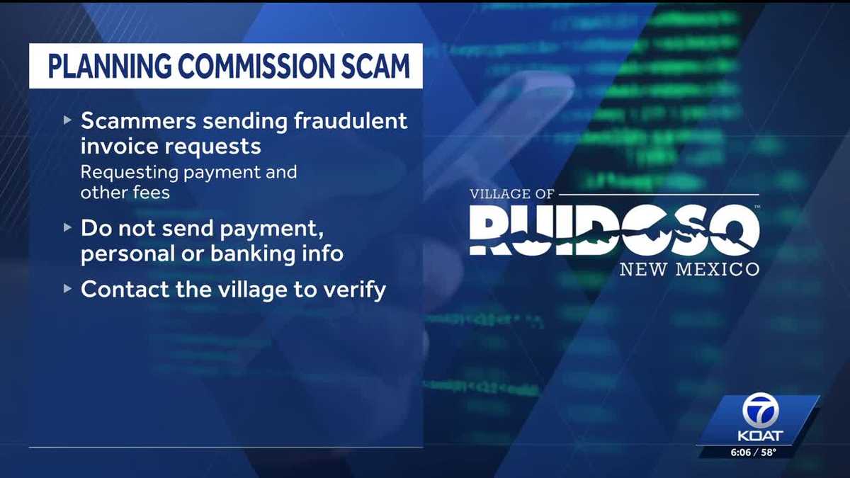 Ruidoso warns of fake planning bills