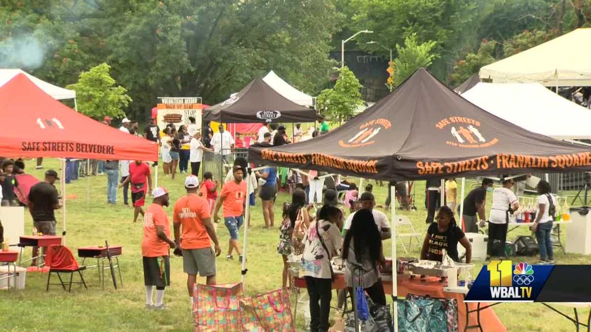 Safe Streets' cookout aims to reduce gun violence in Baltimore