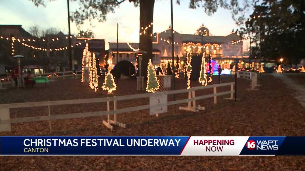 Annual Christmas Festival kicks off in Canton