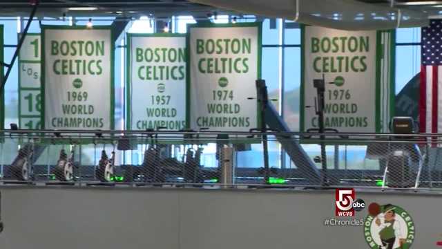 Boston Garden Championship Banners – Traveling With Jared