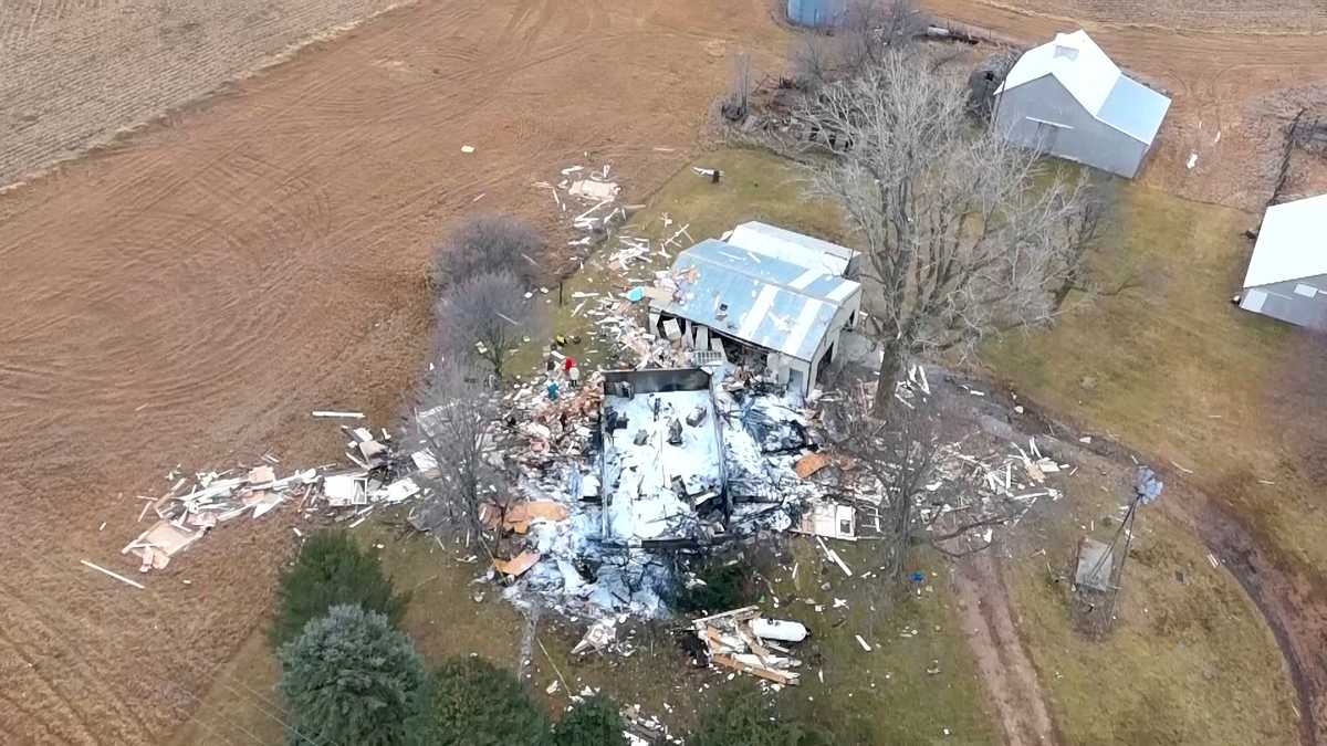 Nebraska officials identify woman who died after house explosion﻿ in Cass County