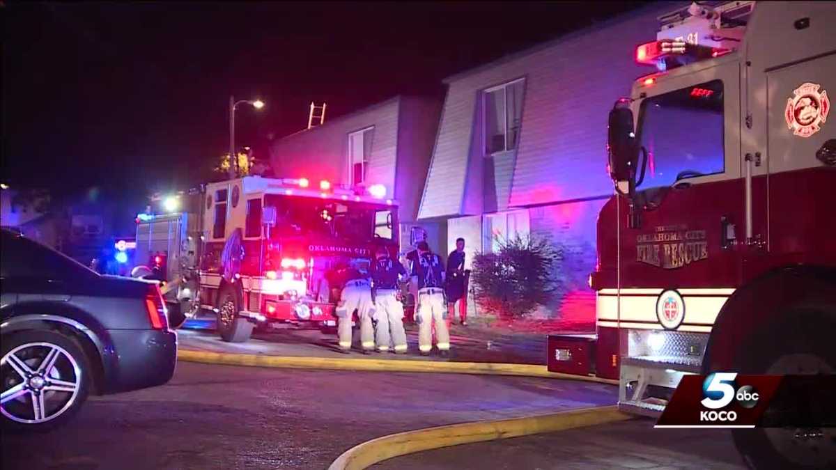 Oklahoma City crews investigate cause of apartment complex fire