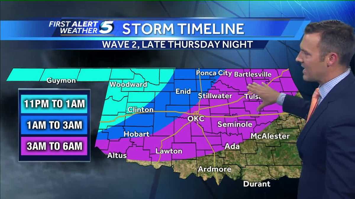 FORECAST: Storms likely into early Friday morning
