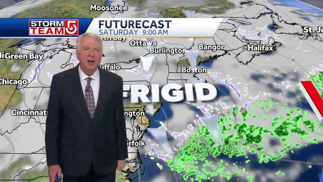 Video: When, where snow falls in Mass.