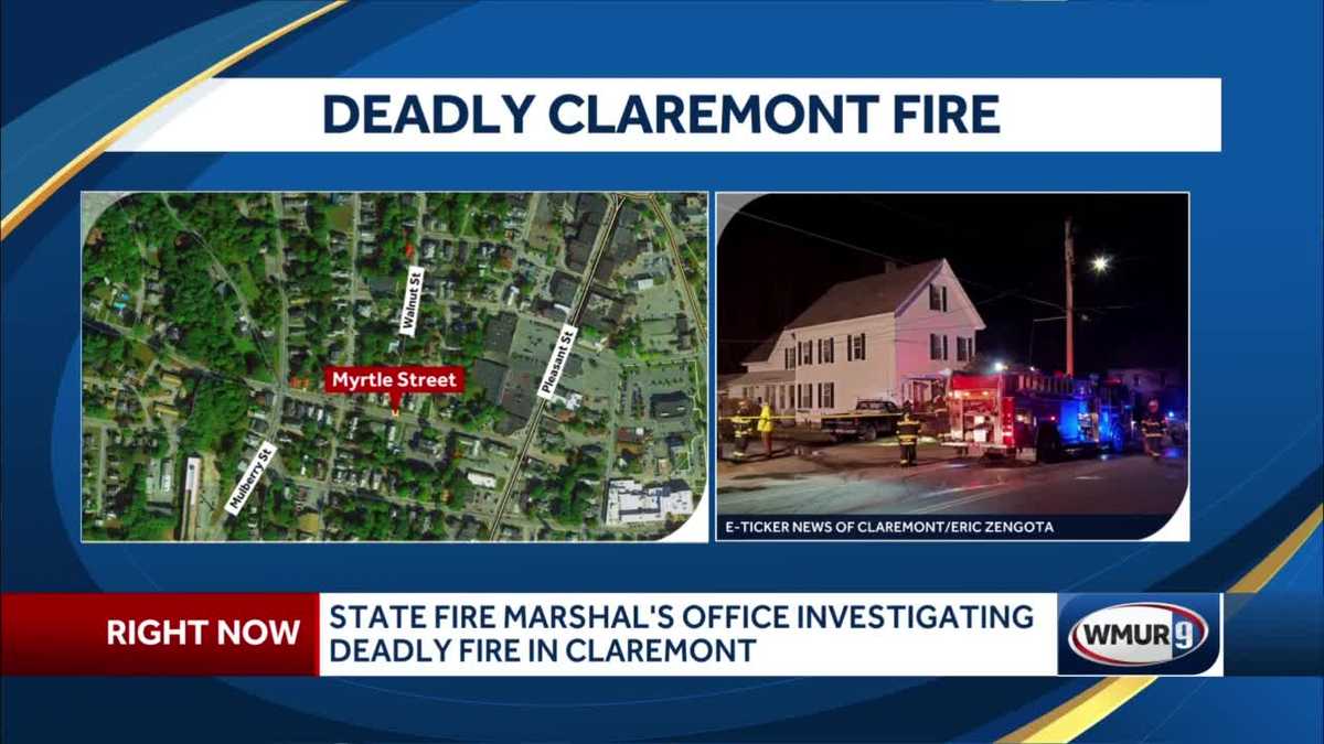 1 killed in Claremont fire