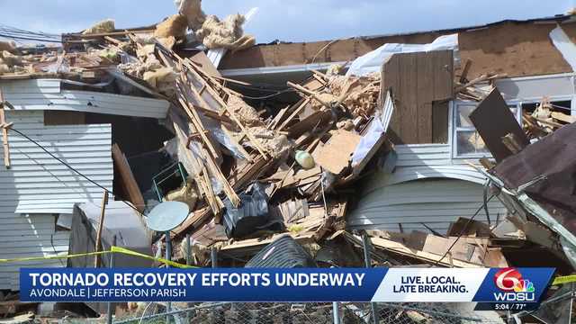 Tornado leaves debris in Avondale as community steps up to help