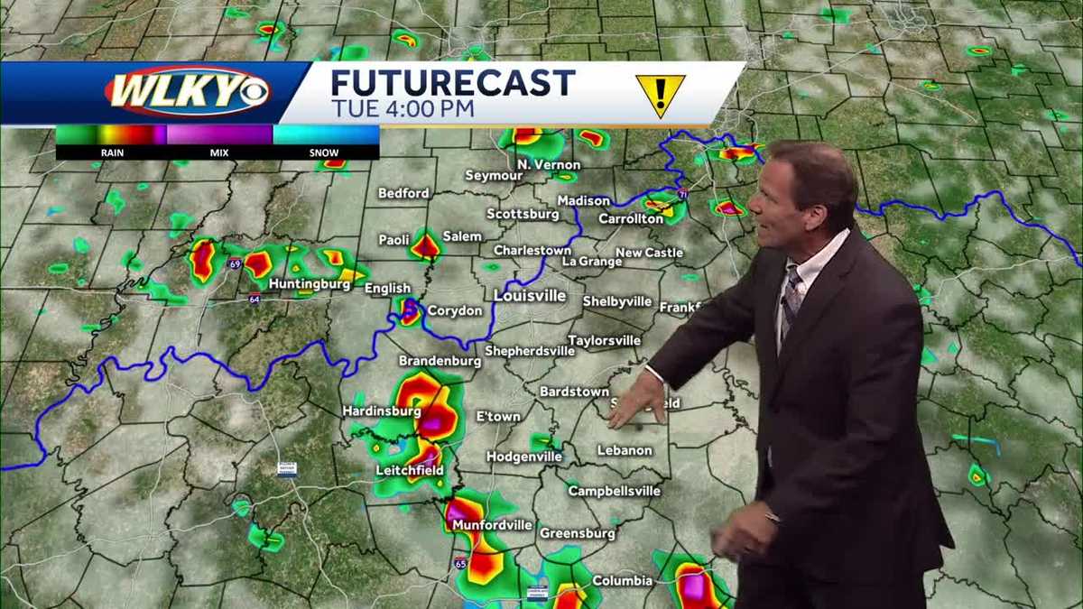 Scattered storms back in the forecast