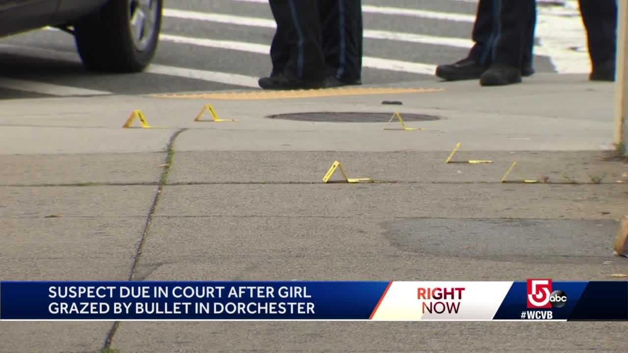 Suspect Due In Court After Girl Grazed By Bullet In Boston