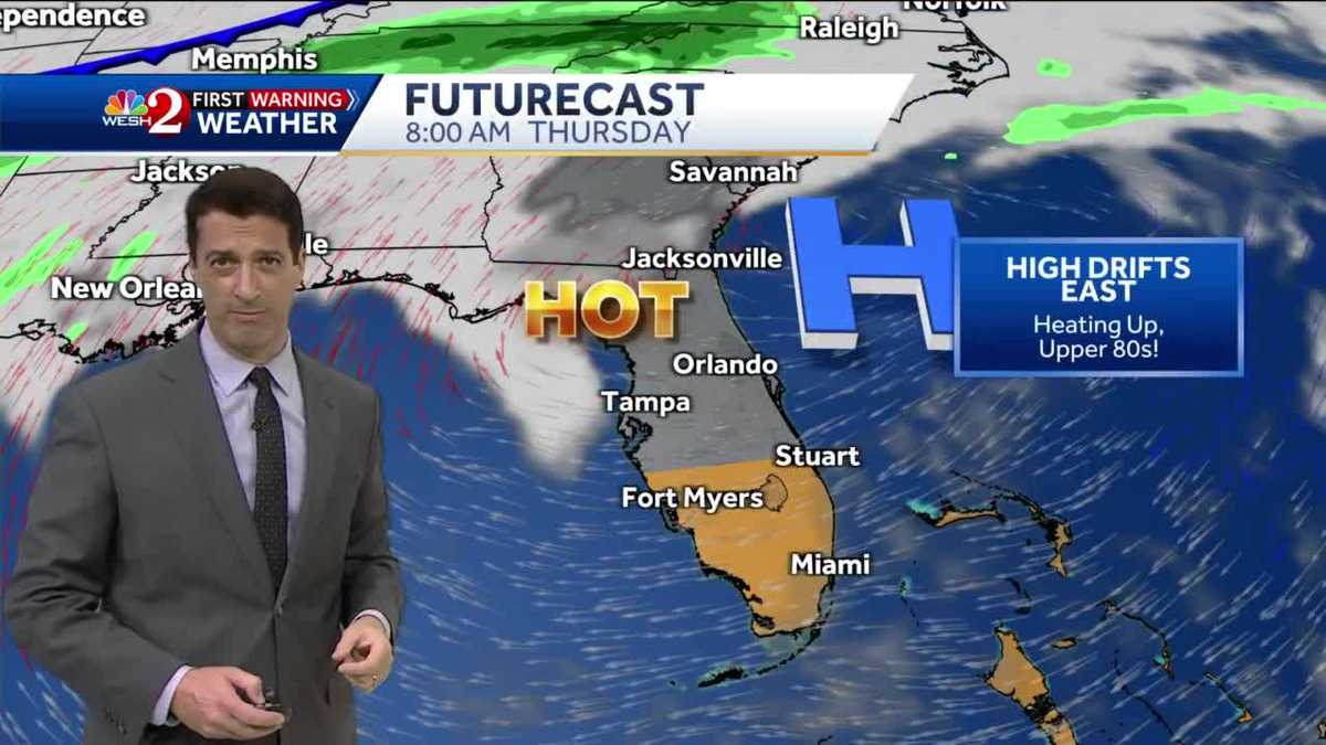 Dry and warm through the weekend!