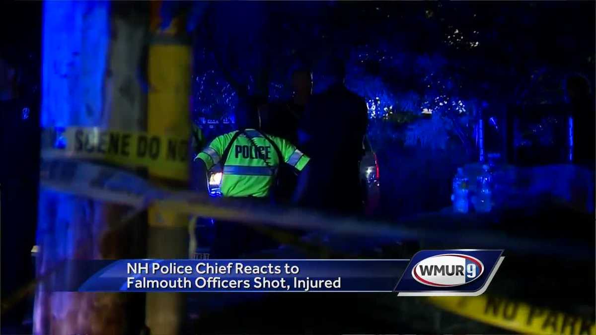 Tilton chief reacts to officer shooting in Falmouth, Mass.