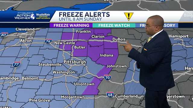 Impact Day: Frost/freeze start Sunday morning - Vimarsana News