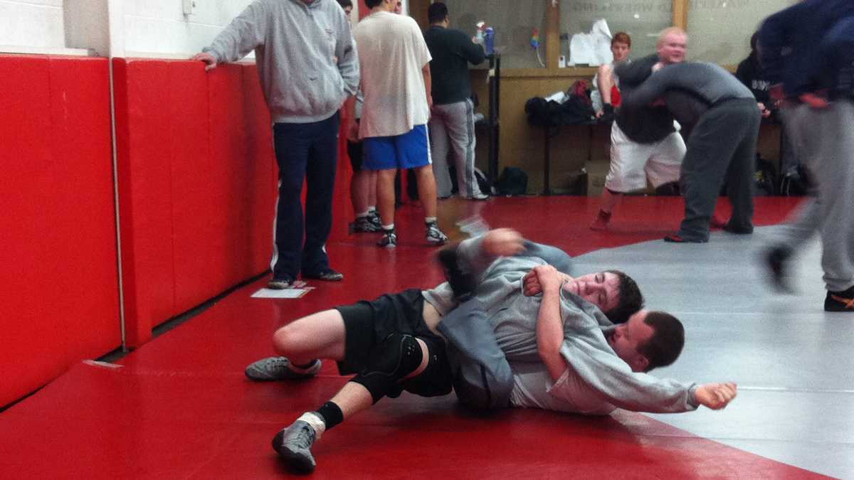 Down Syndrome wrestler from Wakefield, Mass. wins first match