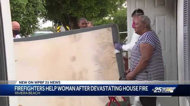 Riviera Beach elderly woman speaks after house fire - Vimarsana News