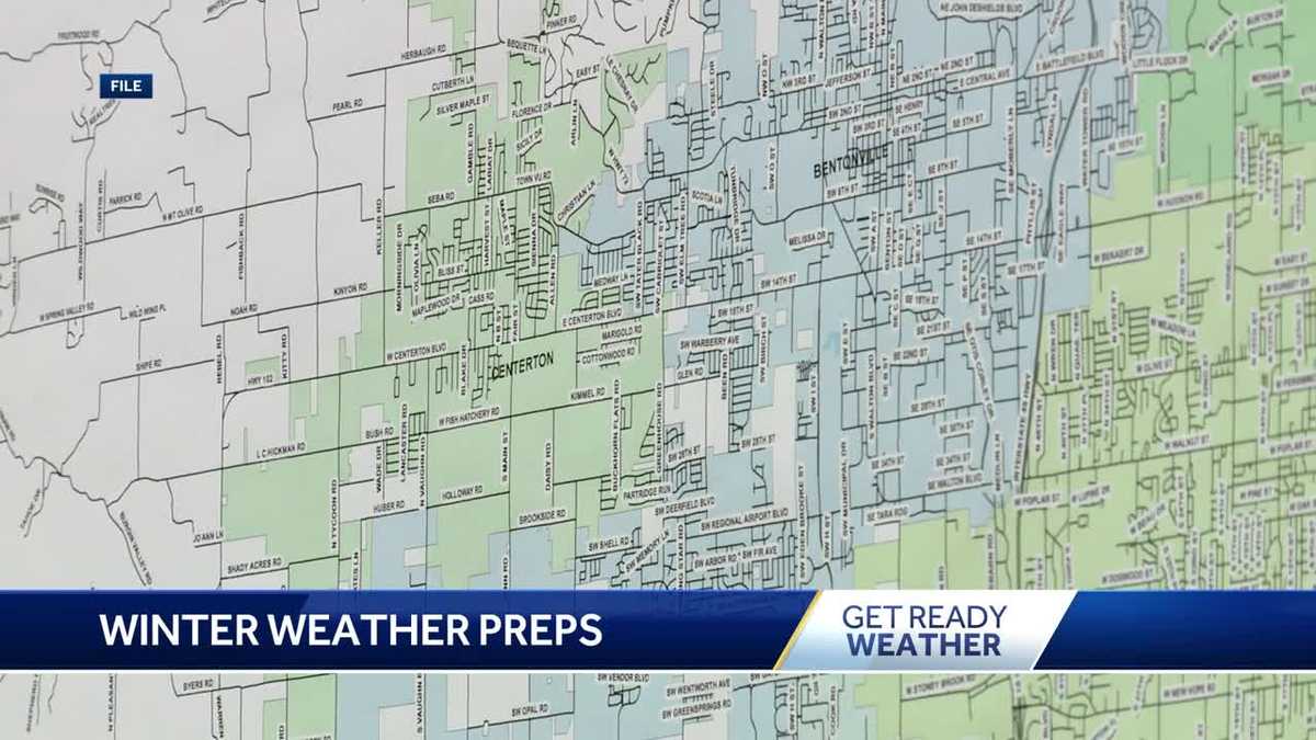 Northwest Arkansas crews prepare for possible winter weather