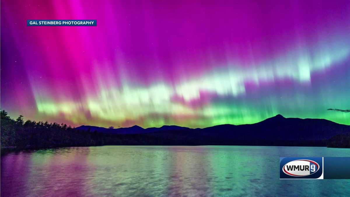 La aurora boreal vuelve a aparecer en New Hampshire