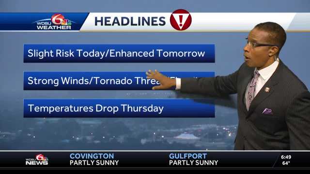 A severe weather risk for Tuesday - Vimarsana News