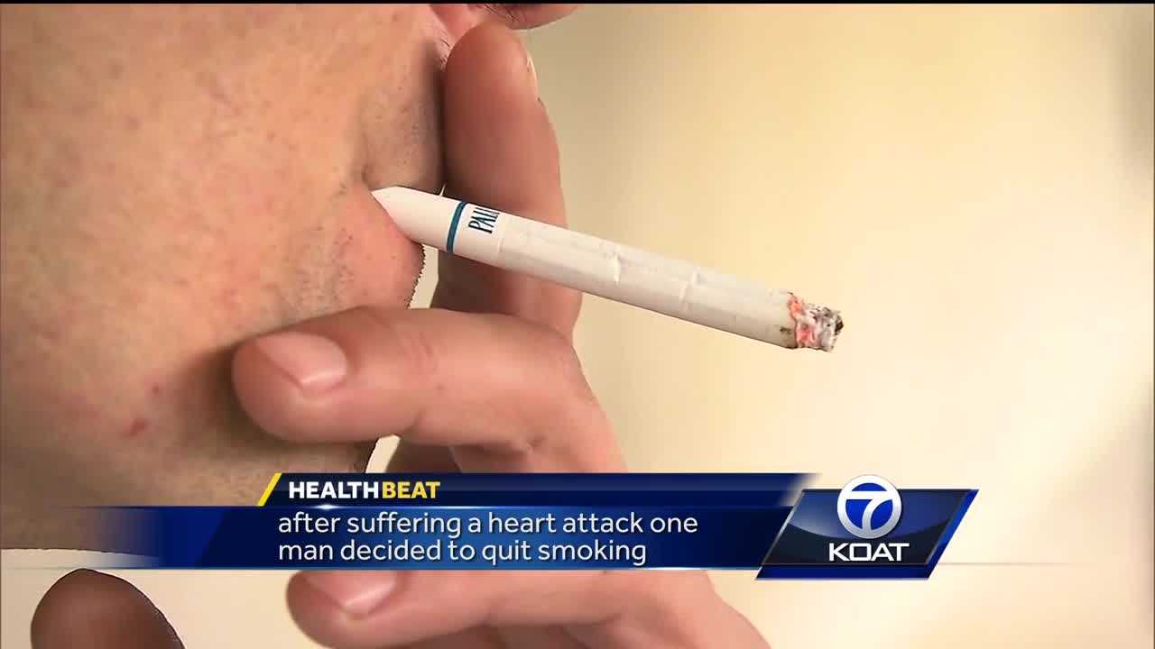 Heart attack serves as wake up call for man to quit smoking