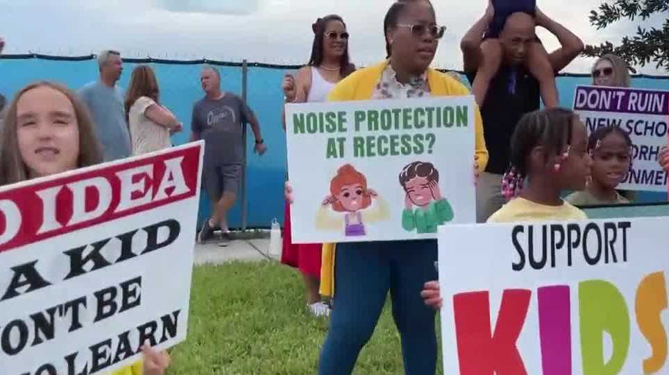Residents protest plan to seek proposals on drag racetrack at Twenty ...