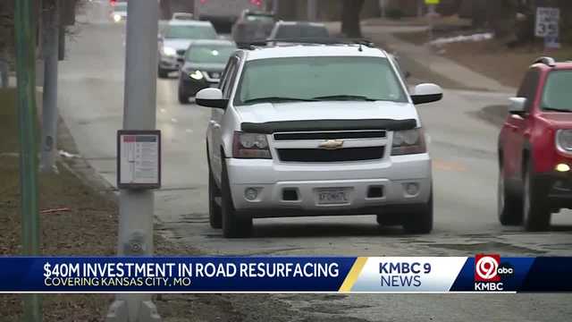 Kansas City begins $40 million road resurfacing program - Vimarsana News