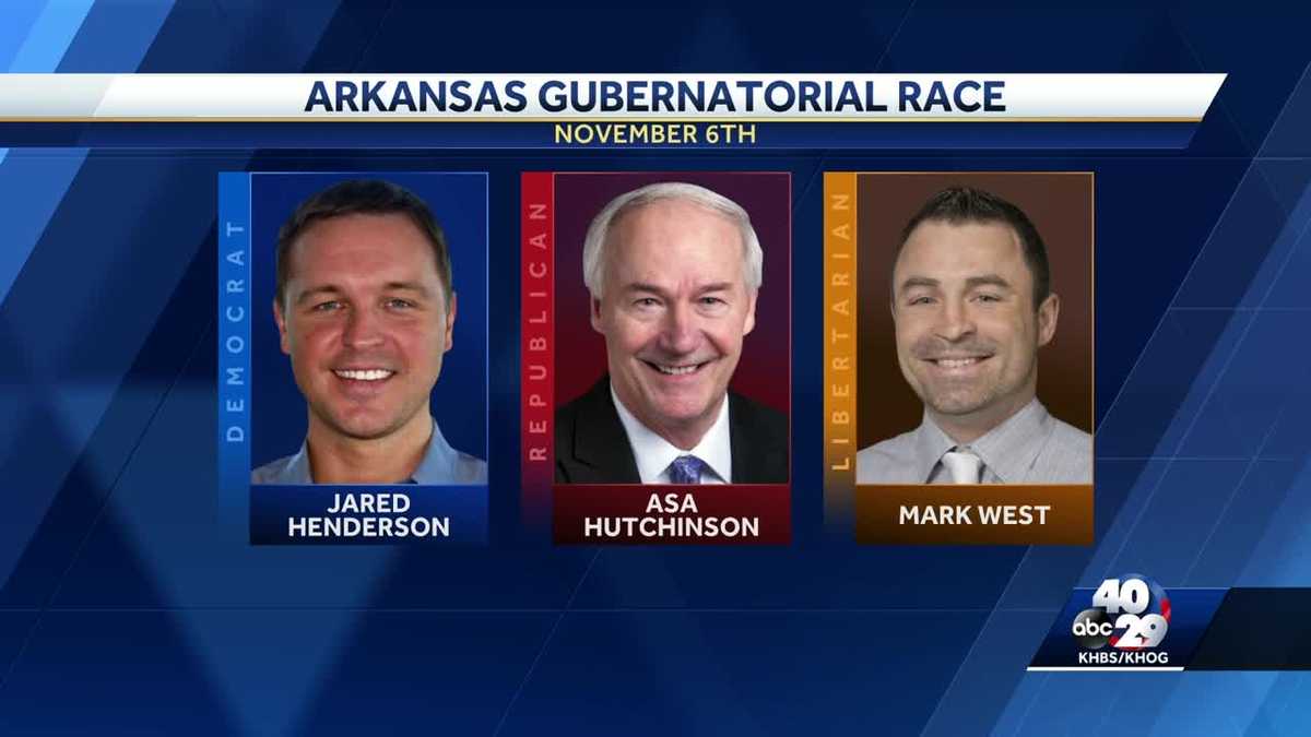 Two candidates for Governor of Arkansas in town