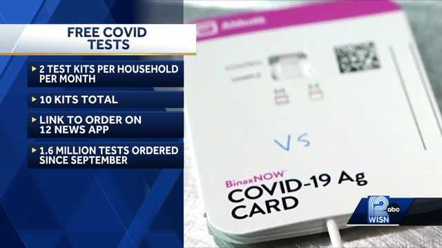 Wisconsinites can order two free COVID-19 self-test kits every month - Vimarsana News