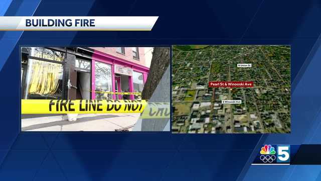 3-alarm building fire in downtown Burlington under investigation; apartment tenants displaced - Vimarsana News