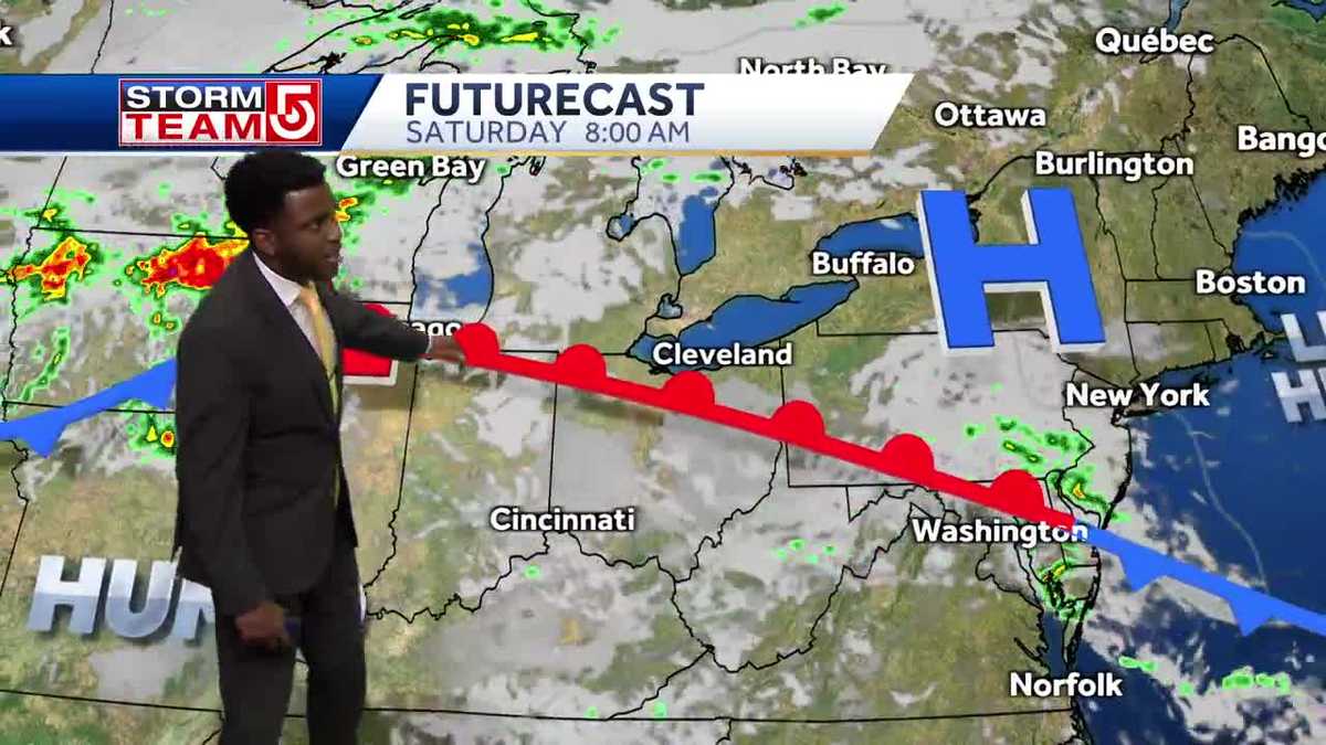Video: Sunny with temps in 80s