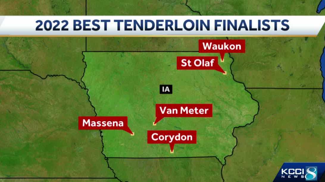 Iowa's top five breaded tenderloin sandwiches in 2022