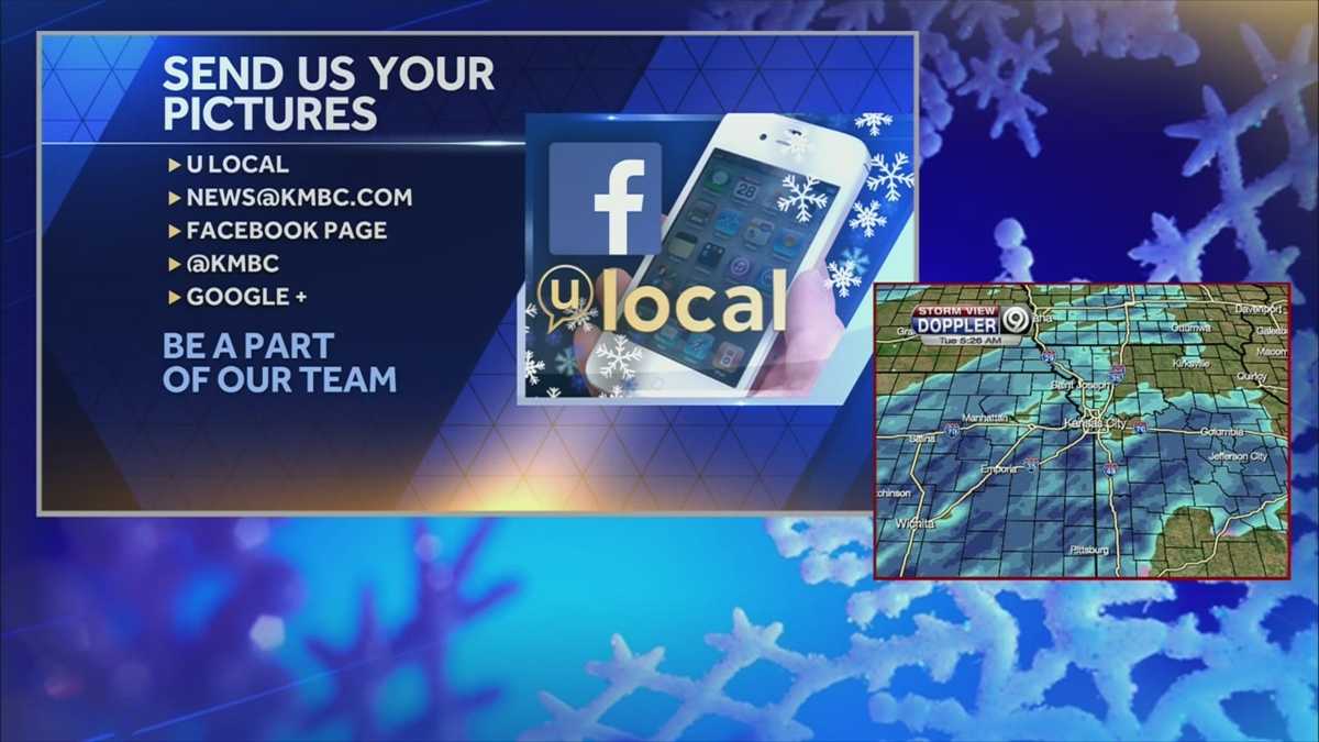 Kmbc 9 news wants to see your snow pics 