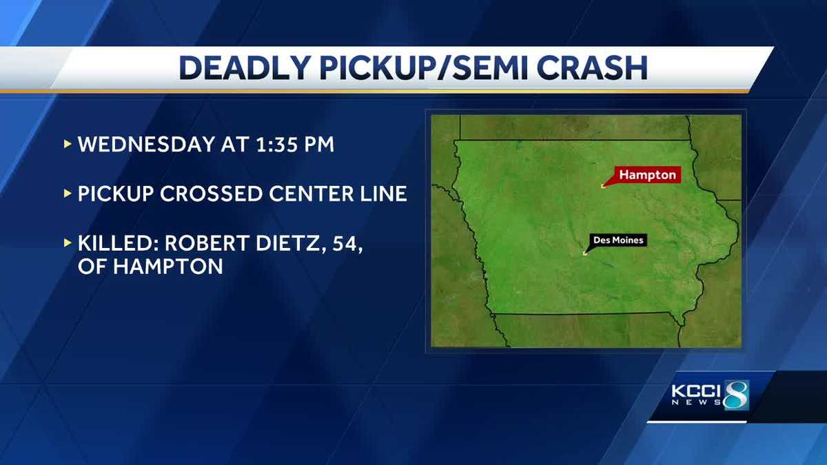 Iowa State Patrol identifies man killed in Franklin County crash