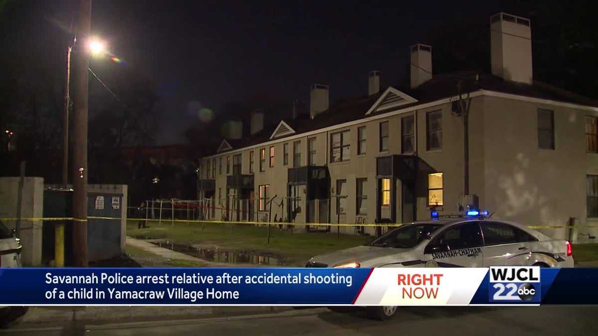 Police: Relative arrested after Savannah 3 year old is shot