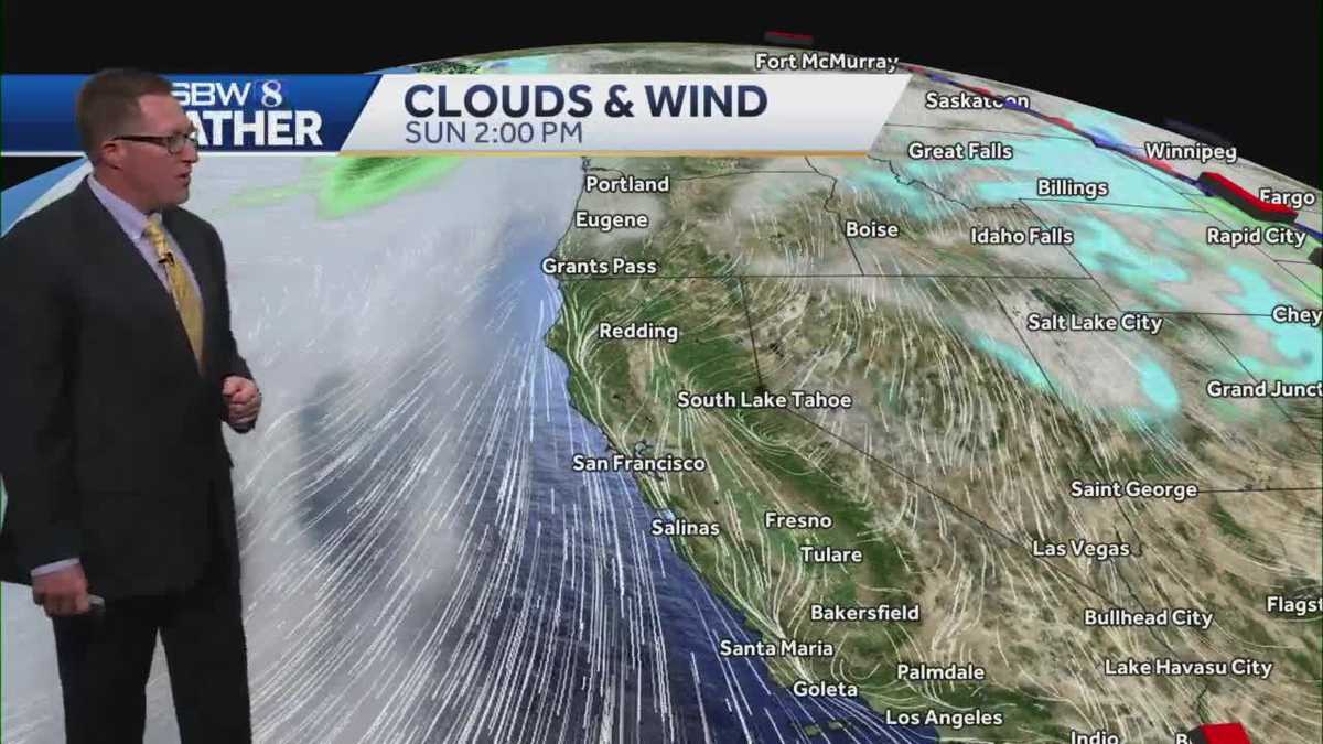 Windy and much colder for the weekend.