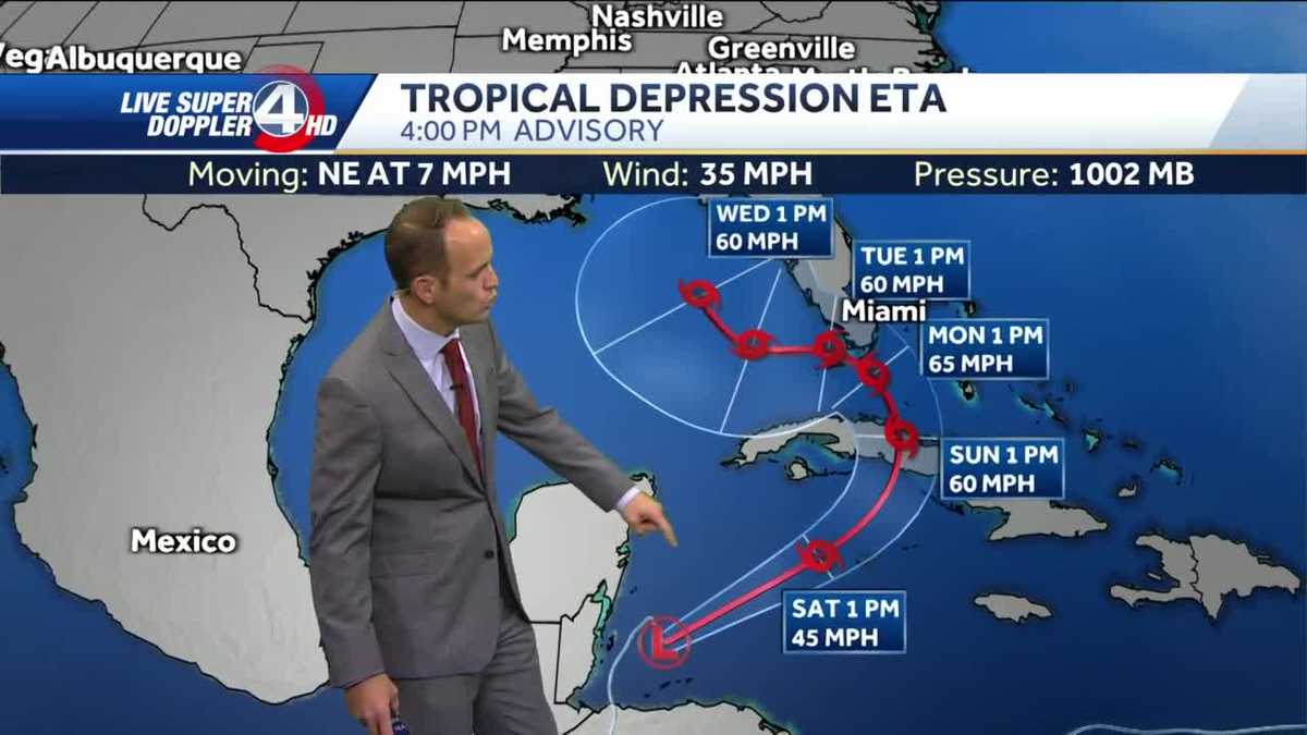 Weekend outlook, Eta update