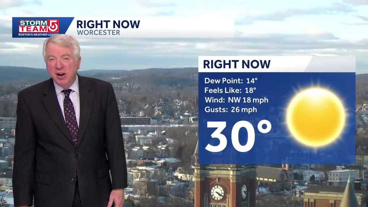 Video: Clear, cold night ahead