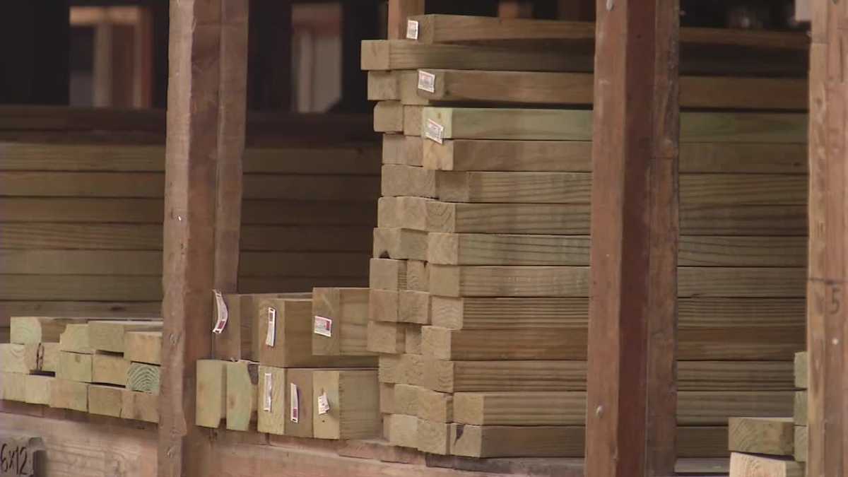 With lumber prices dropping, what's the impact on consumers and home sales?
