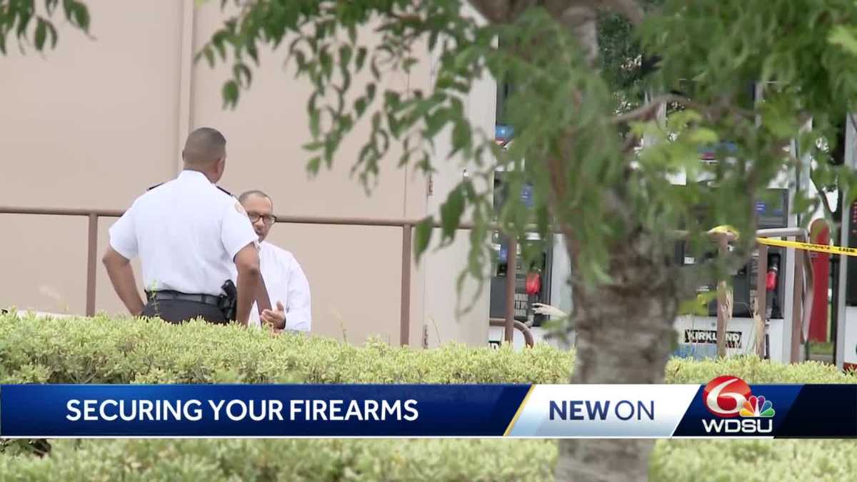 New Orleans firearm lock up guns