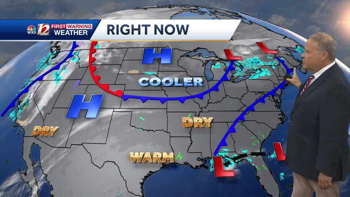 WATCH: Chilly Mornings Later This Week. Rain Chance too
