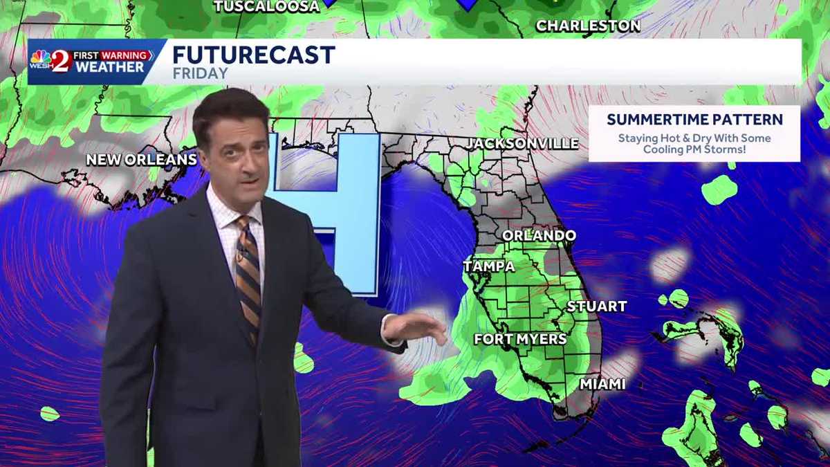 Bertha pulls away and we begin to heat up this week!