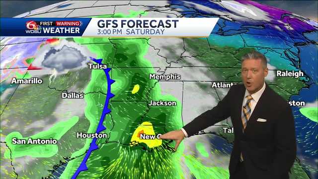 New Orleans forecast nice week Saturday storms severe weather - Vimarsana News