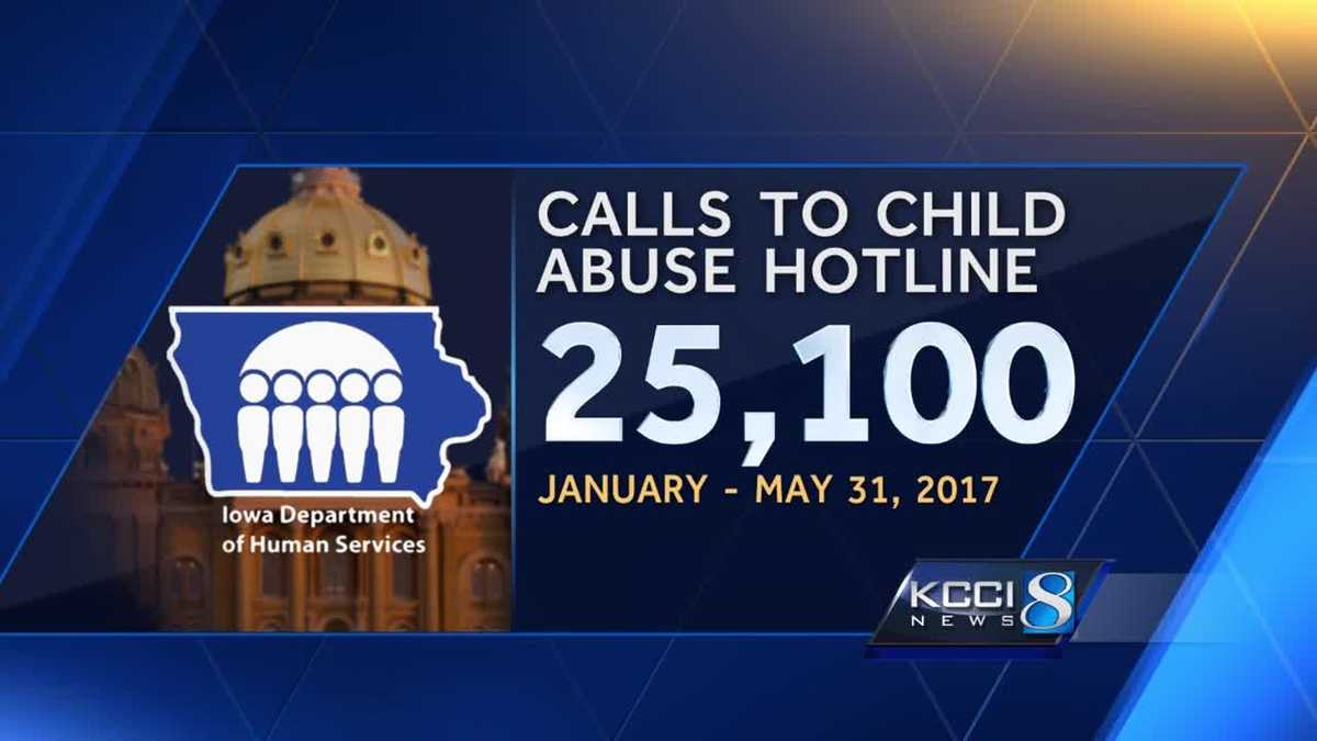 Iowa DHS Reports of child abuse on the rise