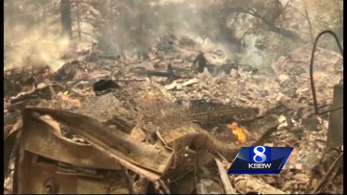 CalFire gains ground on Bear Fire in Santa Cruz Mountains
