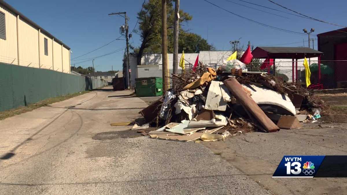 Birmingham East Lake trash garbage city pickup complaints