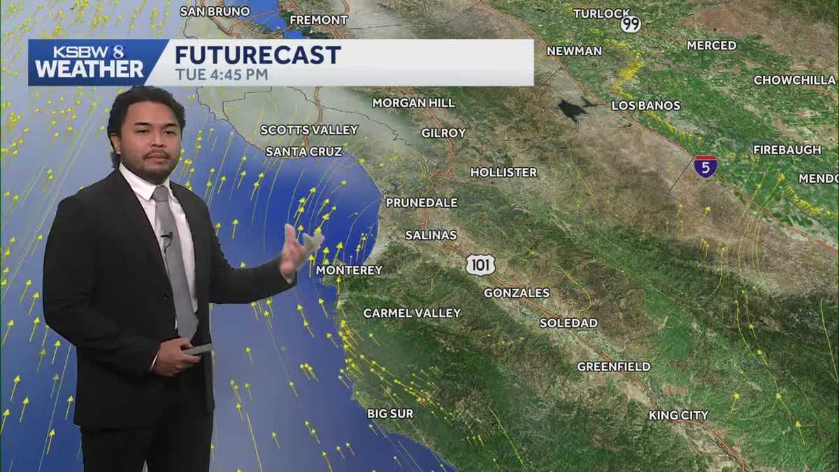 Winds to pick up Tuesday before rain arrives on Wednesday