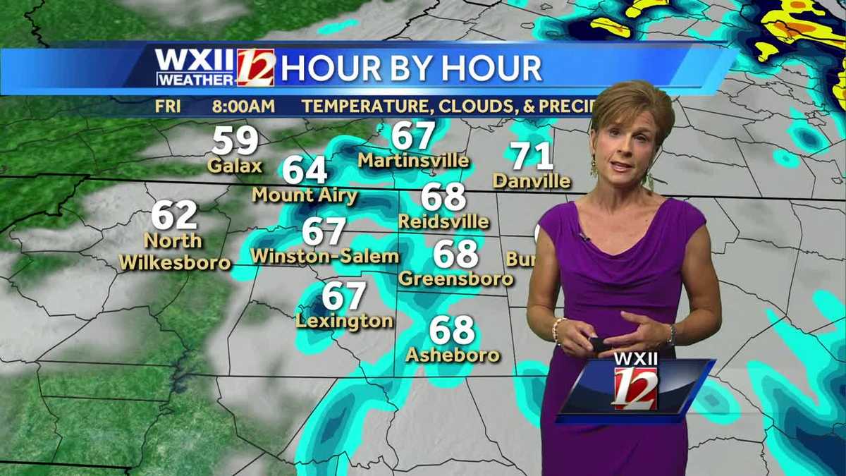 WATCH: Much cooler air for the weekend