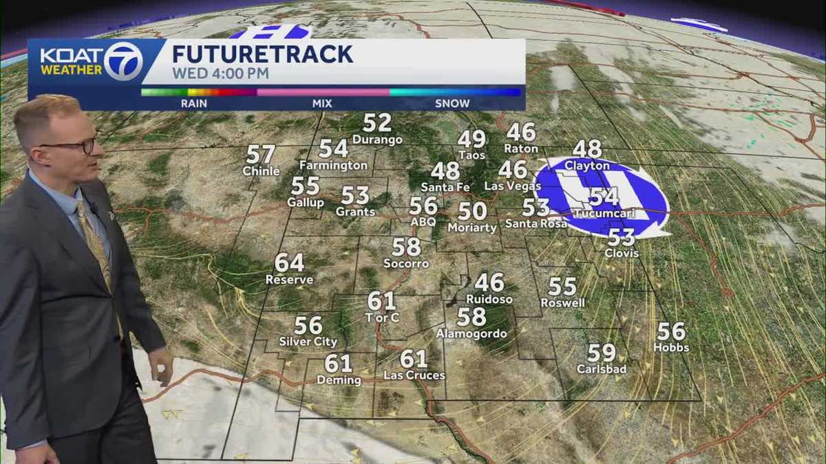 Brief cool down in New Mexico ahead of warming trend
