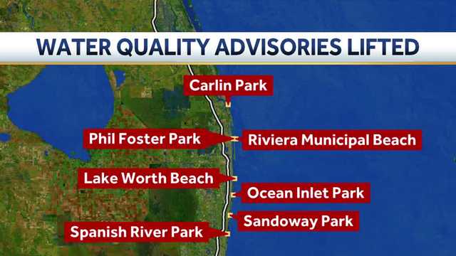 Water quality levels improve at South Florida beaches - Vimarsana News