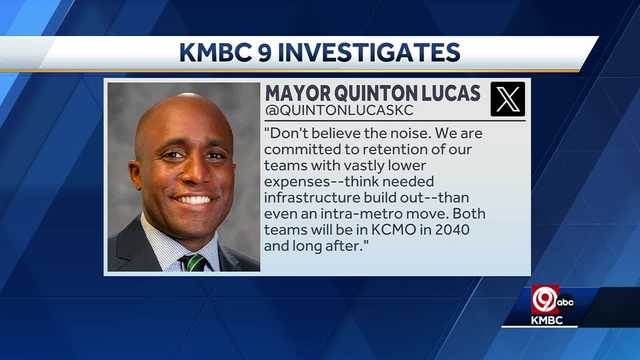 Kansas City mayor says teams will be in KCMO in 2040 - Vimarsana News
